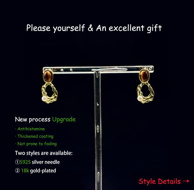 【Live Seletion】S925 & 18k Gold Plated Zirconia Earrings Collection