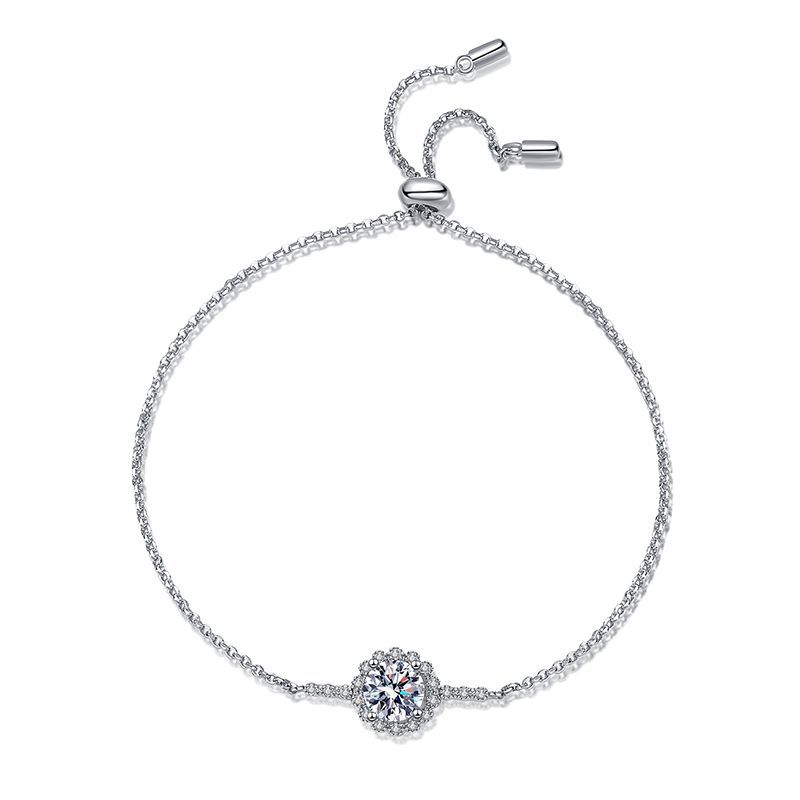 S925 Sterling Silver Bracelet Female Adjustable Bracelet Female