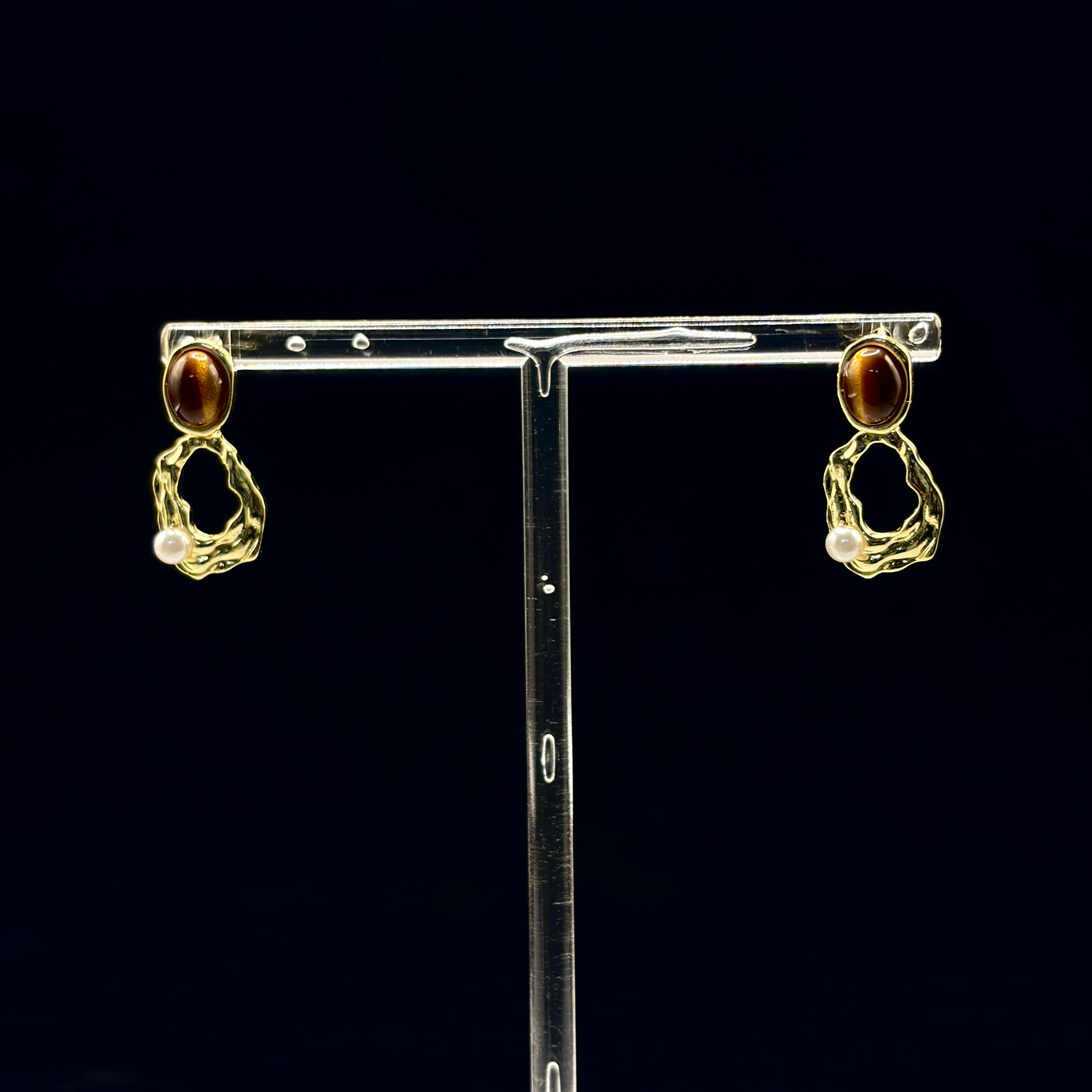 S925 & 18k Gold Plated Zirconia Earrings Collection | Elegant Dangle Earrings for Women｜Amher Studio