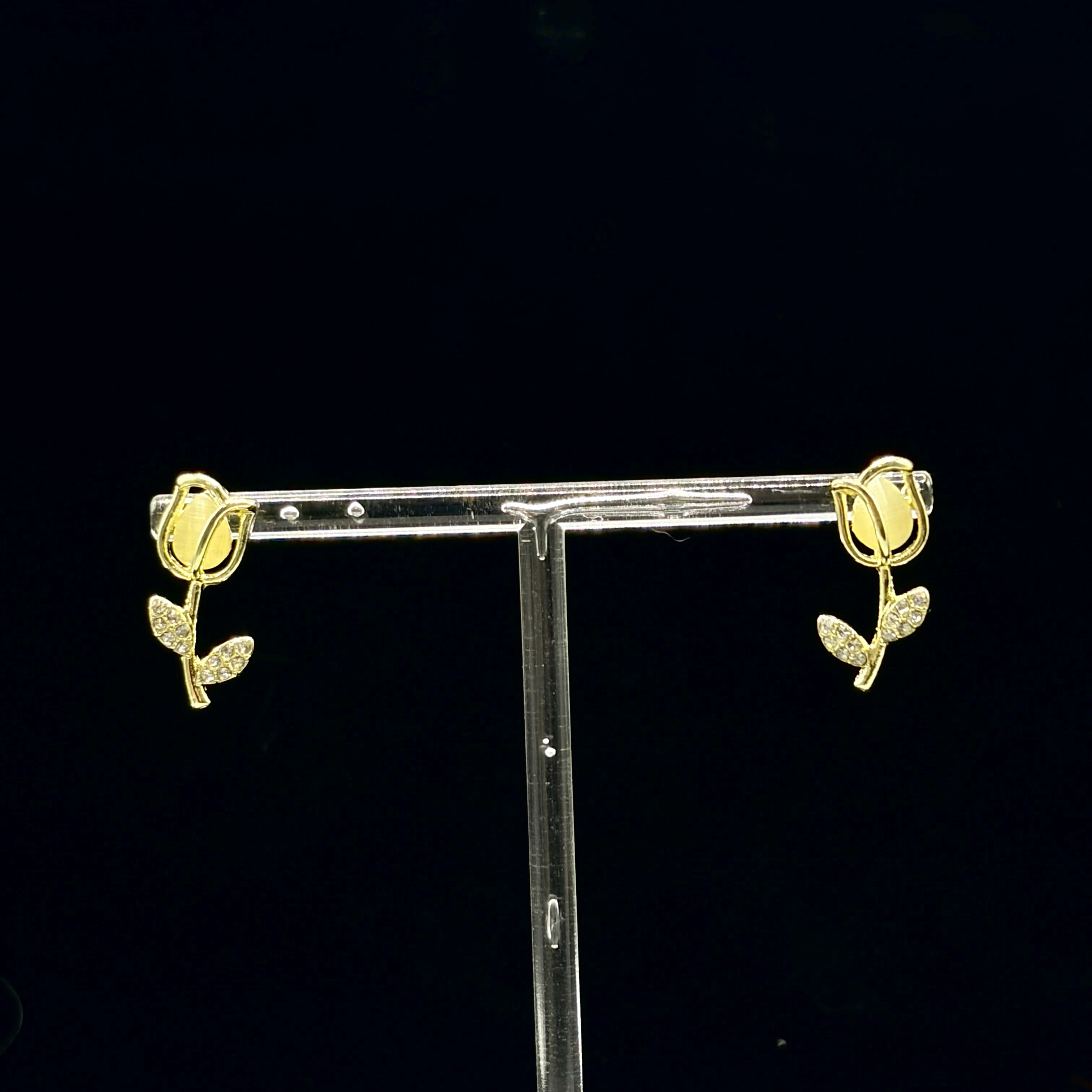 S925 & 18k Gold Plated Zirconia Earrings Collection | Elegant Dangle Earrings for Women｜Amher Studio