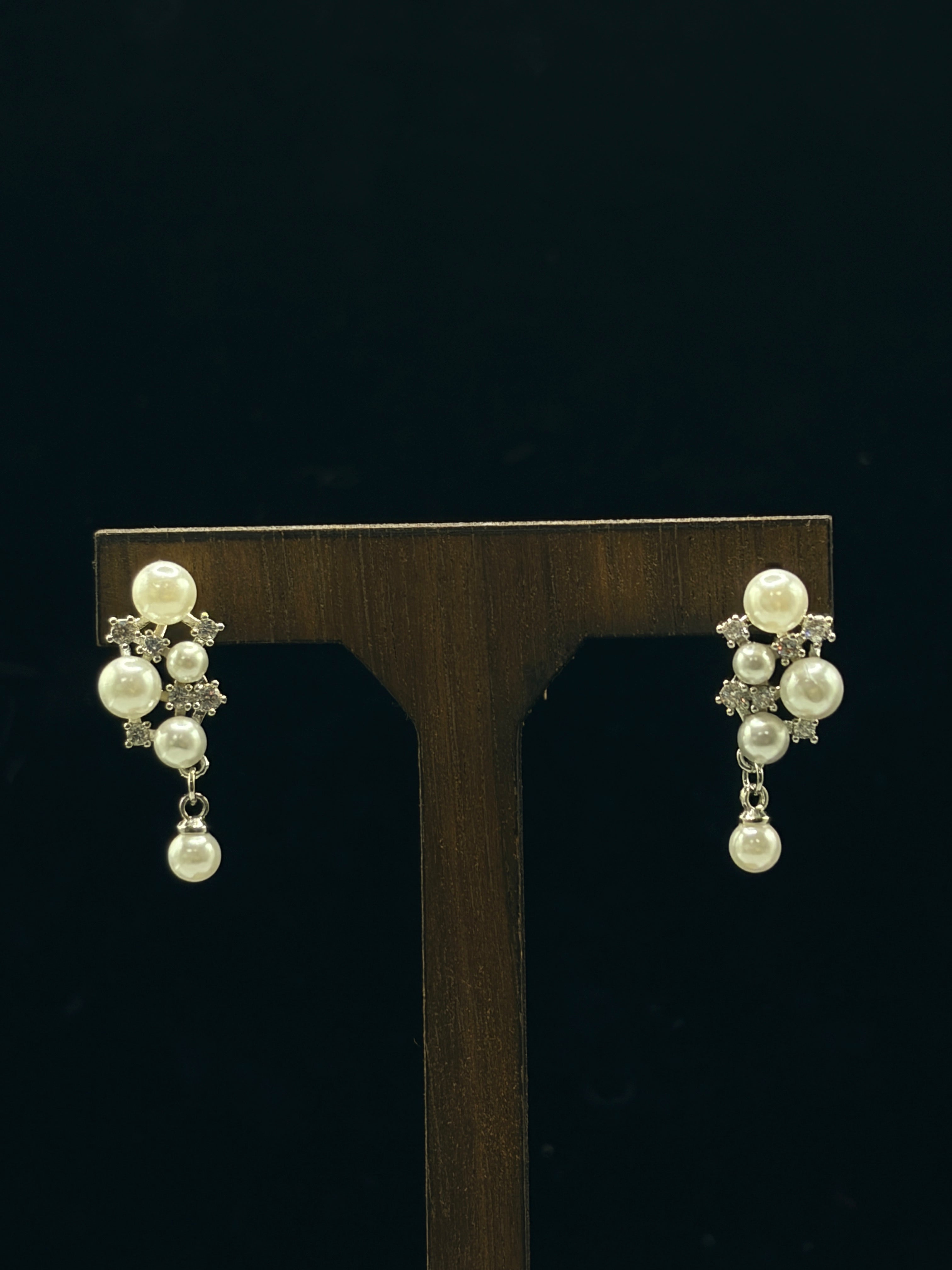 S925 & 18k Gold Plated Zirconia Earrings Collection | Elegant Dangle Earrings for Women｜Amher Studio