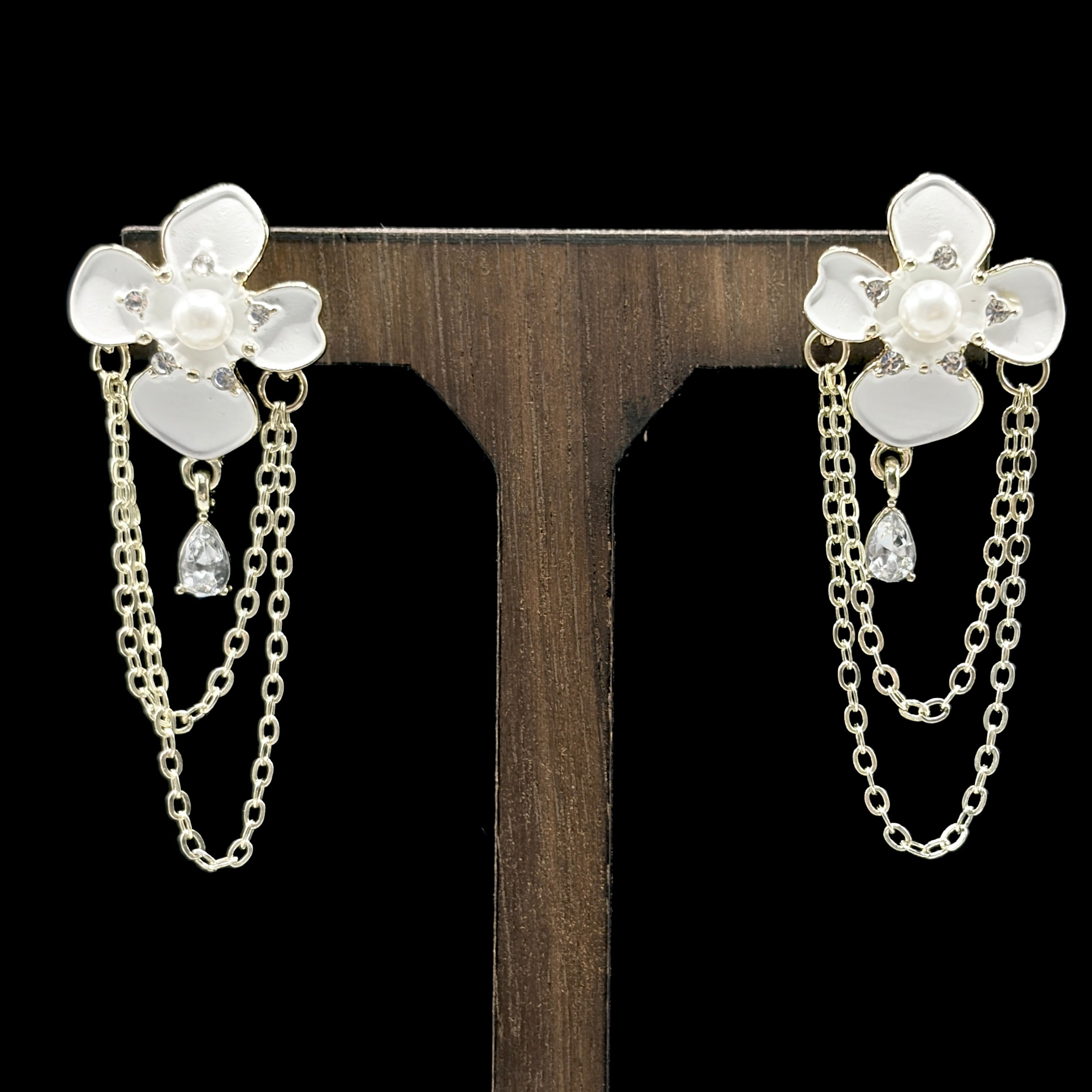 S925 & 18k Gold Plated Zirconia Earrings Collection | Elegant Dangle Earrings for Women｜Amher Studio