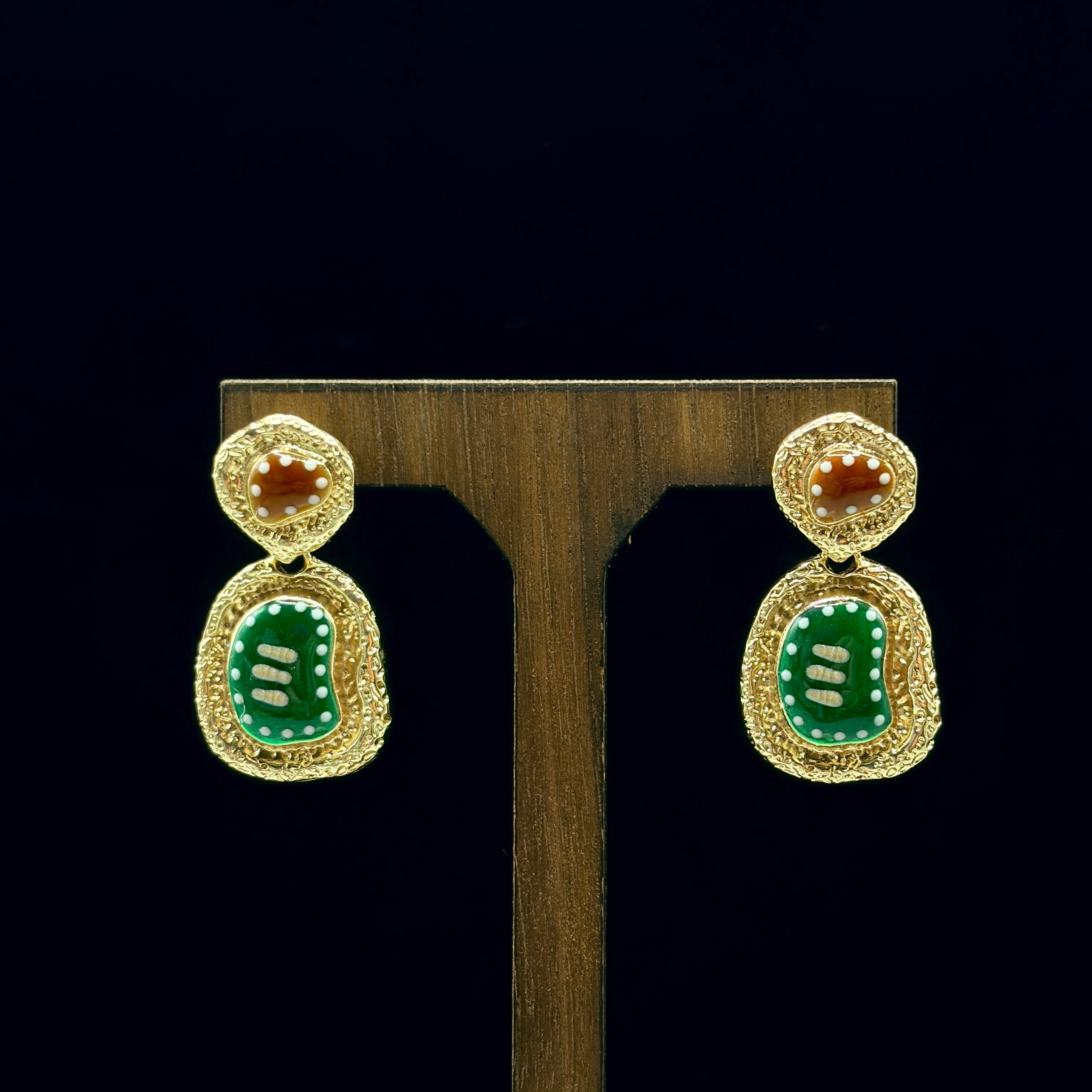 S925 & 18k Gold Plated Zirconia Earrings Collection | Elegant Dangle Earrings for Women｜Amher Studio