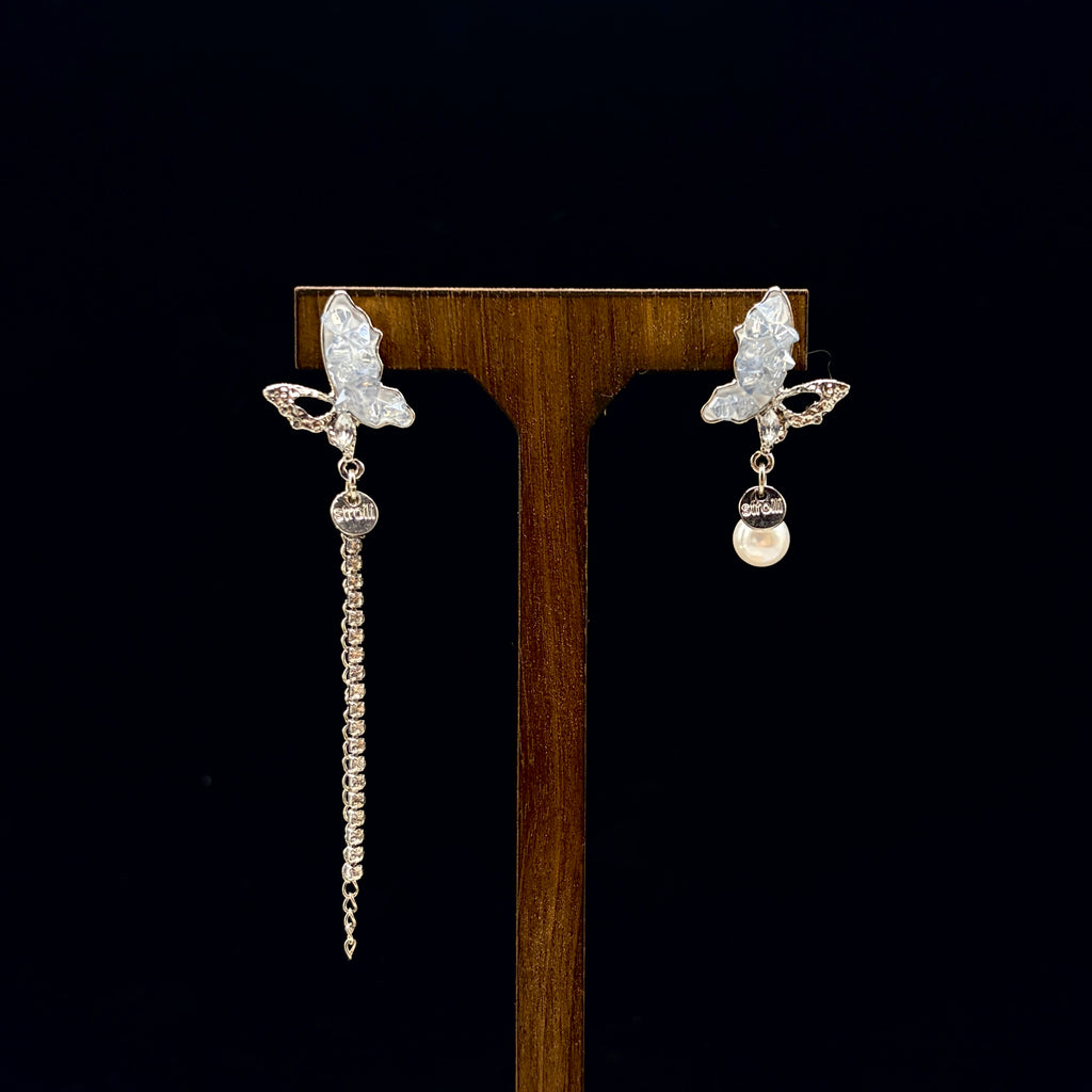 S925 & 18k Gold Plated Zirconia Earrings Collection | Elegant Dangle Earrings for Women｜Amher Studio