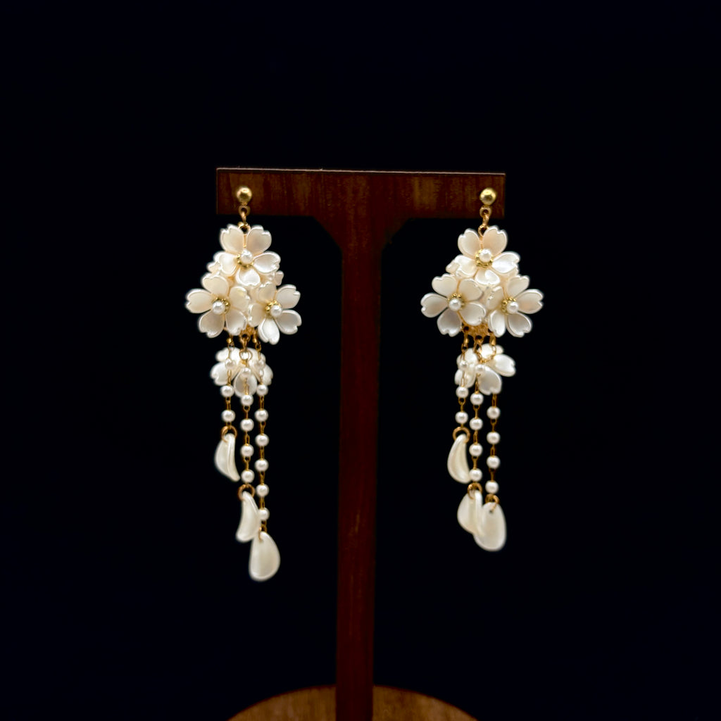 S925 & 18k Gold Plated Zirconia Earrings Collection | Elegant Dangle Earrings for Women｜Amher Studio