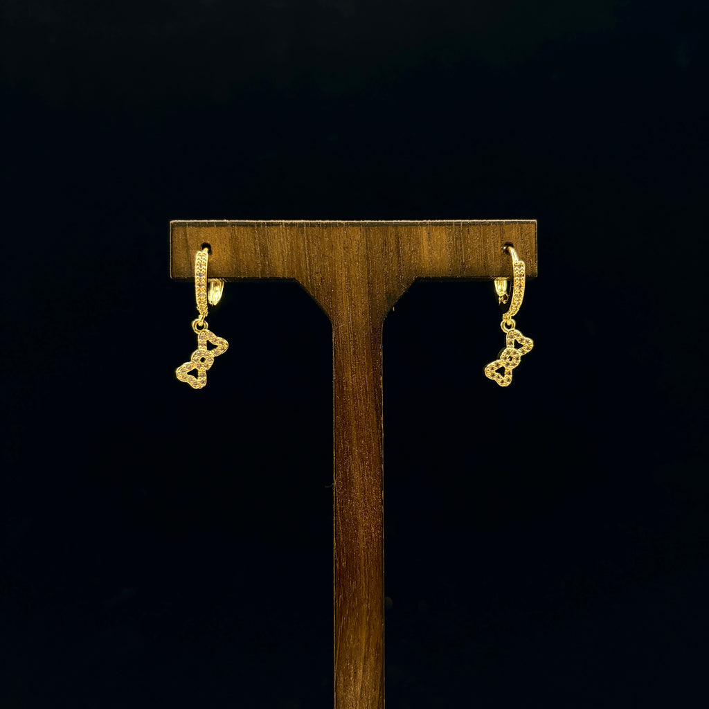 S925 & 18k Gold Plated Zirconia Earrings Collection | Elegant Dangle Earrings for Women｜Amher Studio