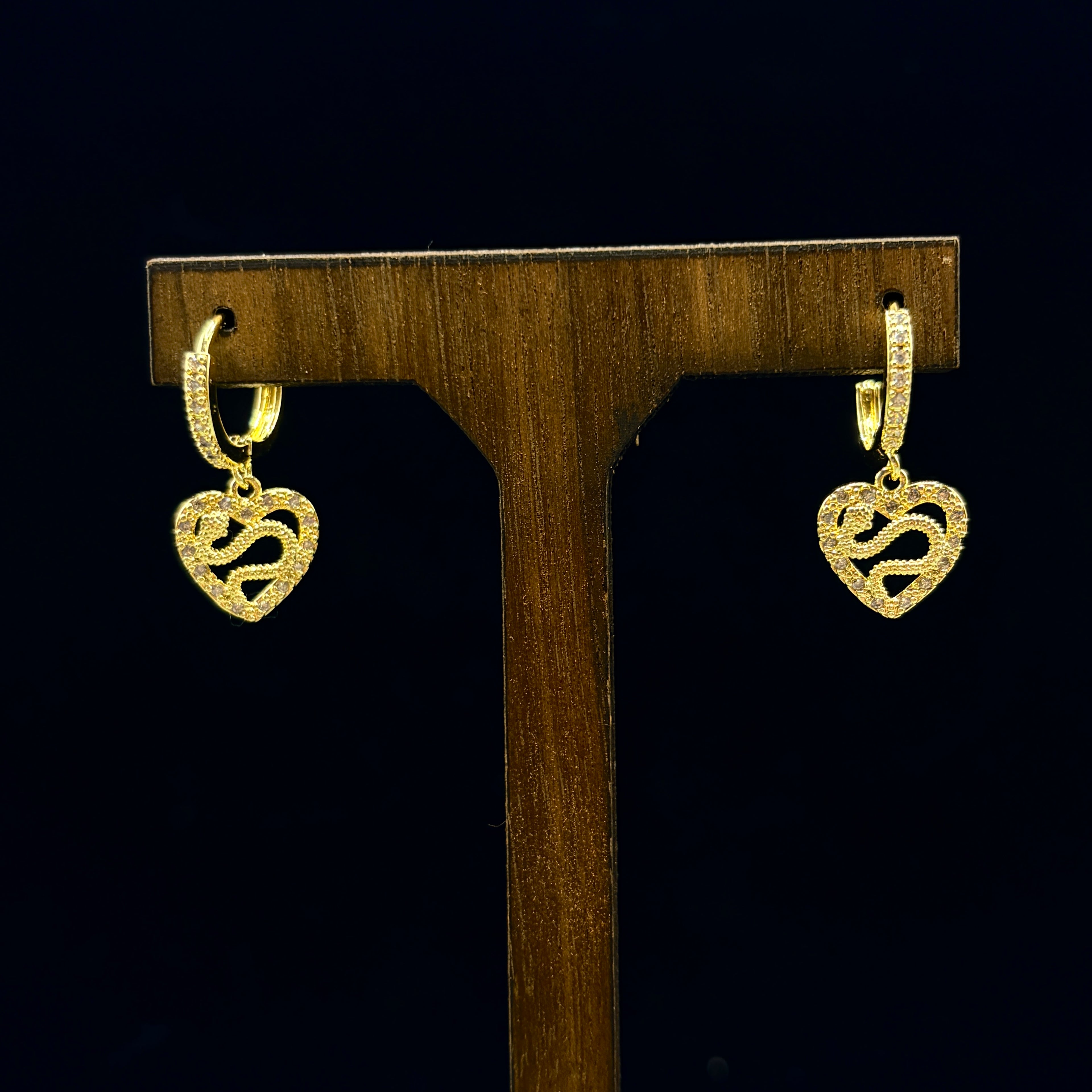 S925 & 18k Gold Plated Zirconia Earrings Collection | Elegant Dangle Earrings for Women｜Amher Studio