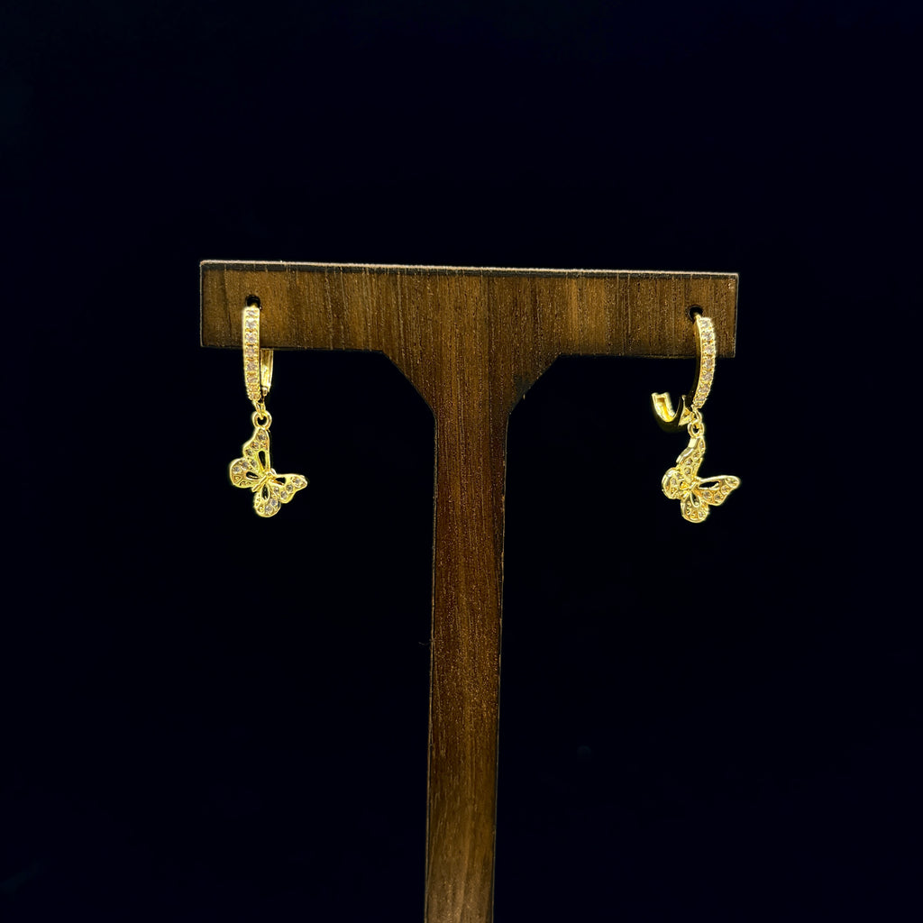 S925 & 18k Gold Plated Zirconia Earrings Collection | Elegant Dangle Earrings for Women｜Amher Studio