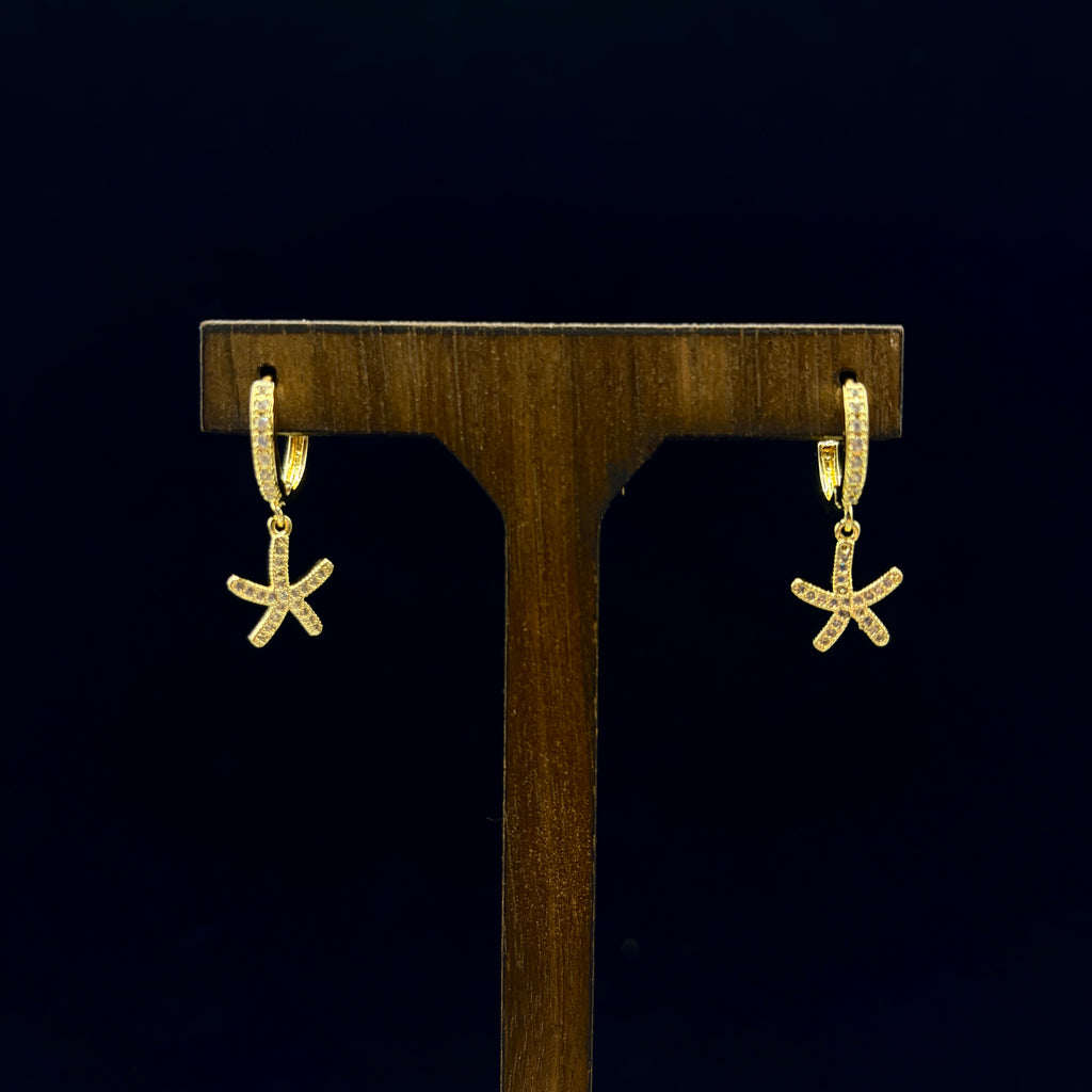 S925 & 18k Gold Plated Zirconia Earrings Collection | Elegant Dangle Earrings for Women｜Amher Studio