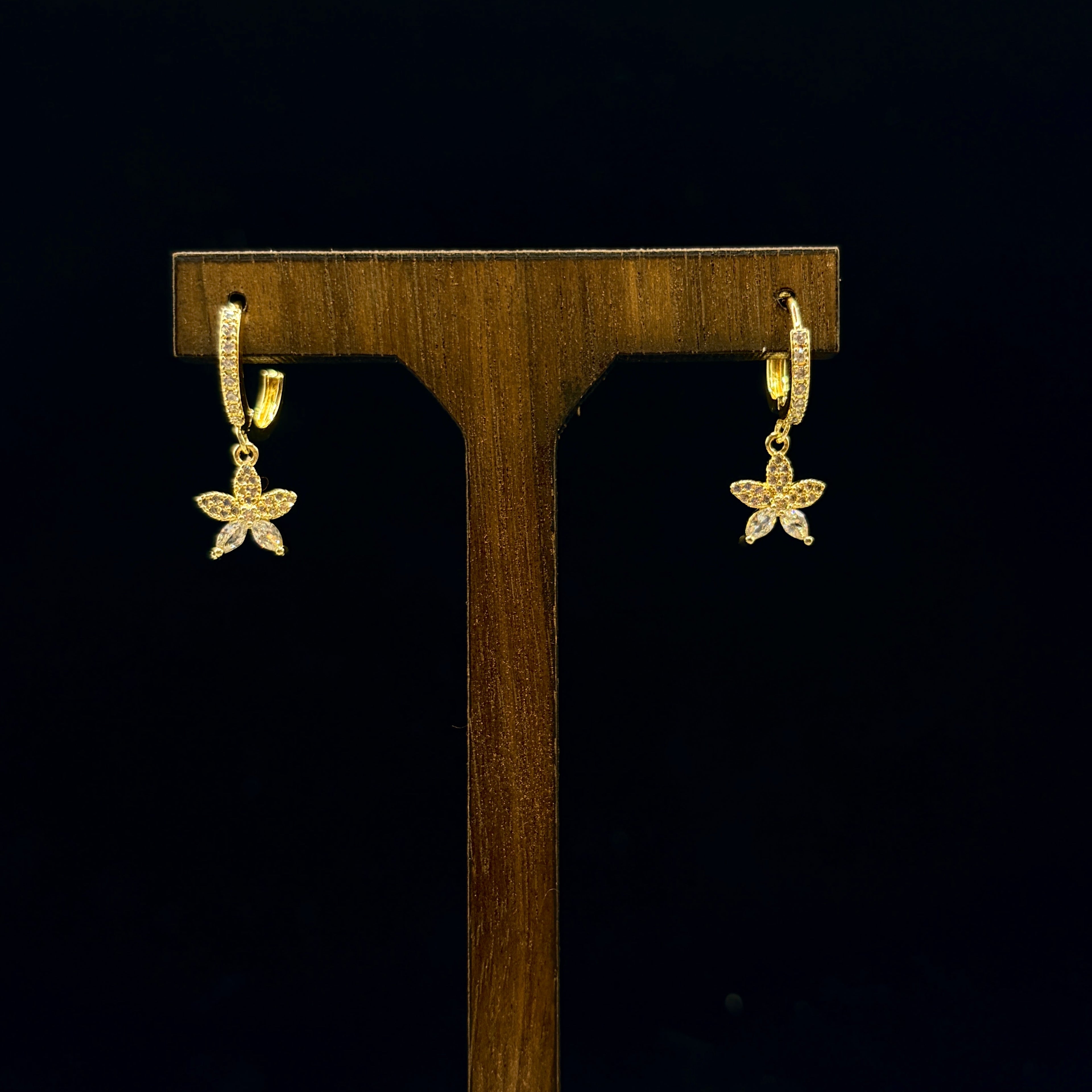 S925 & 18k Gold Plated Zirconia Earrings Collection | Elegant Dangle Earrings for Women｜Amher Studio