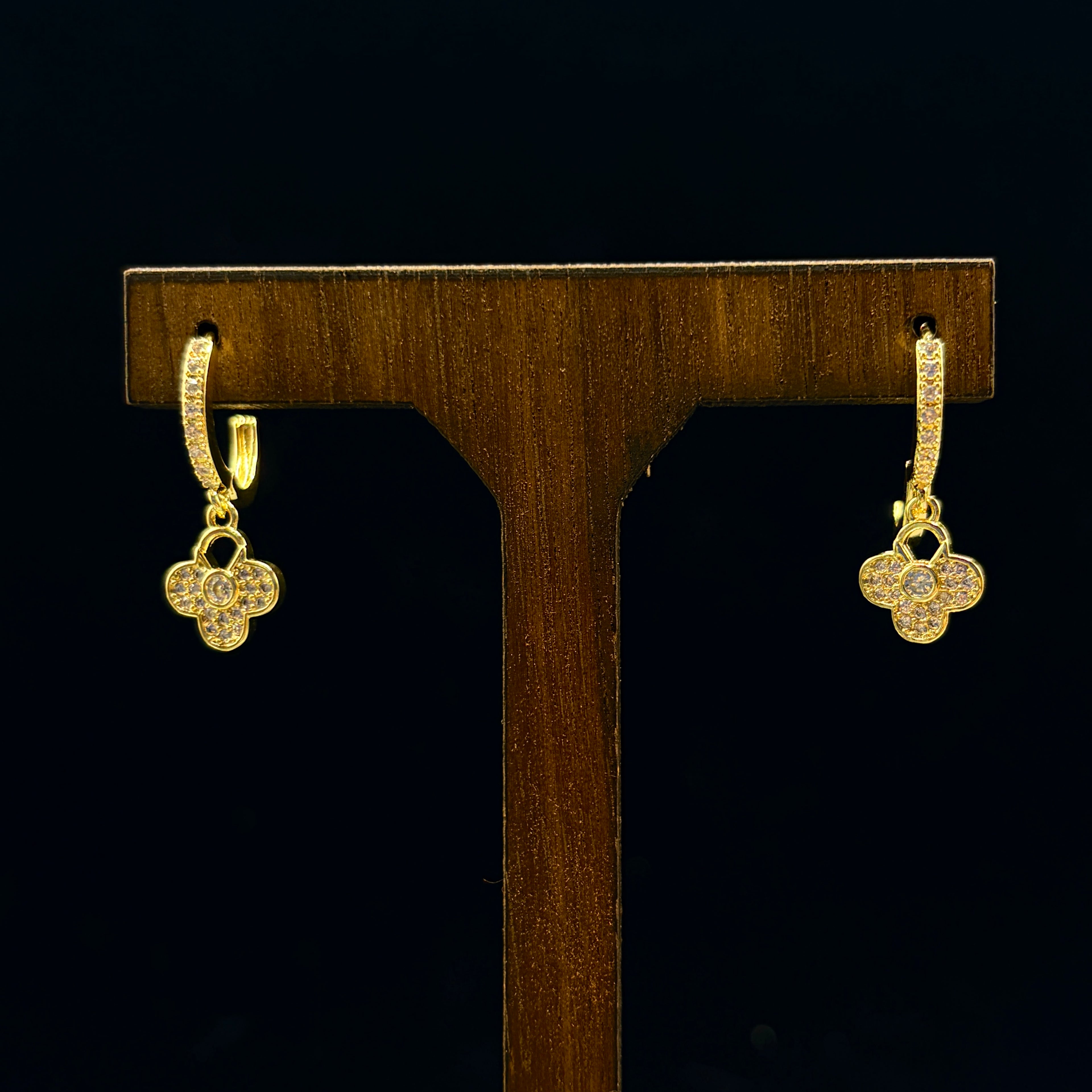 S925 & 18k Gold Plated Zirconia Earrings Collection | Elegant Dangle Earrings for Women｜Amher Studio