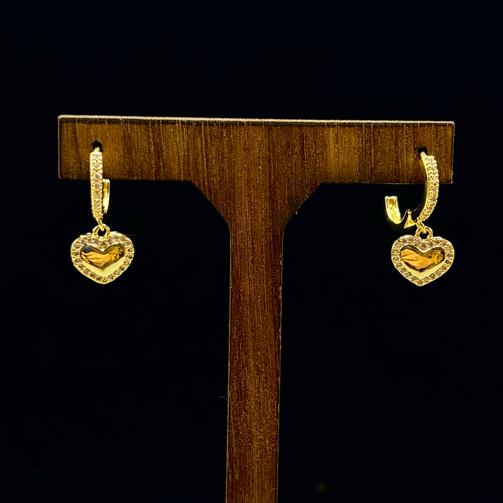 S925 & 18k Gold Plated Zirconia Earrings Collection | Elegant Dangle Earrings for Women｜Amher Studio