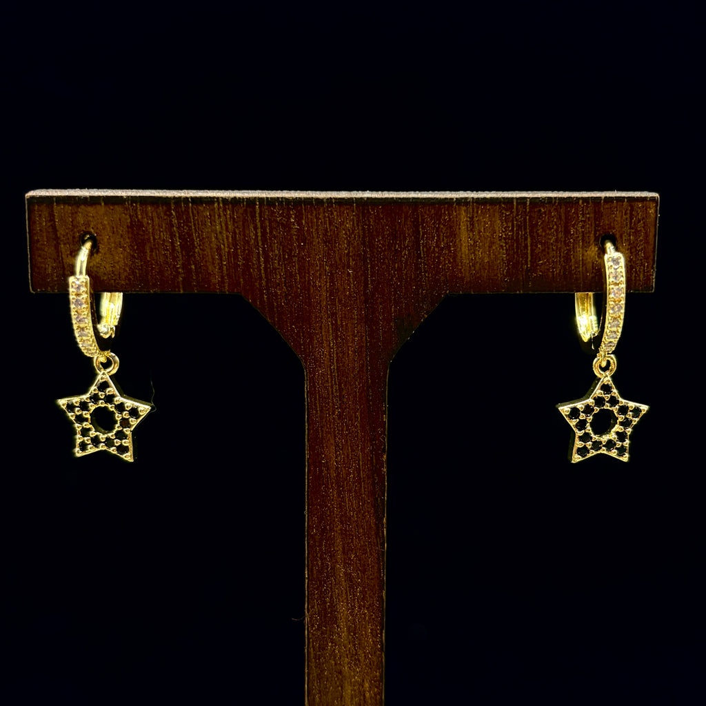 S925 & 18k Gold Plated Zirconia Earrings Collection | Elegant Dangle Earrings for Women｜Amher Studio