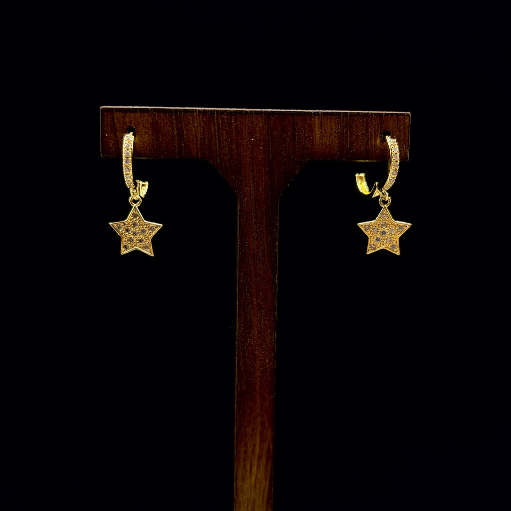 S925 & 18k Gold Plated Zirconia Earrings Collection | Elegant Dangle Earrings for Women｜Amher Studio