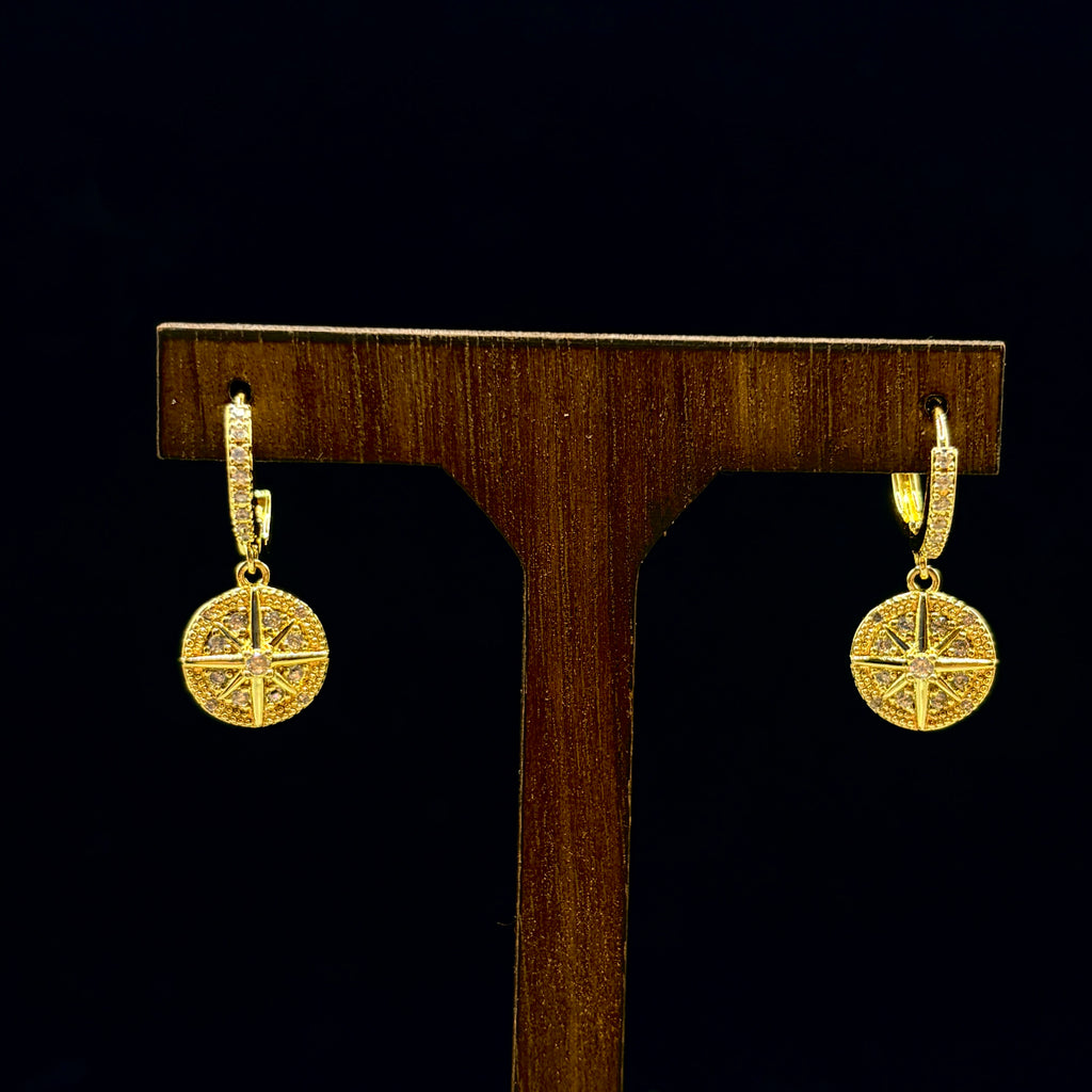 S925 & 18k Gold Plated Zirconia Earrings Collection | Elegant Dangle Earrings for Women｜Amher Studio