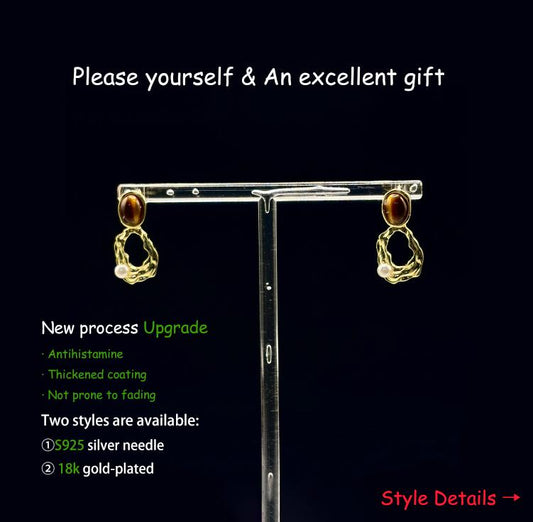 【Live Seletion】S925 & 18k Gold Plated Zirconia Earrings Collection